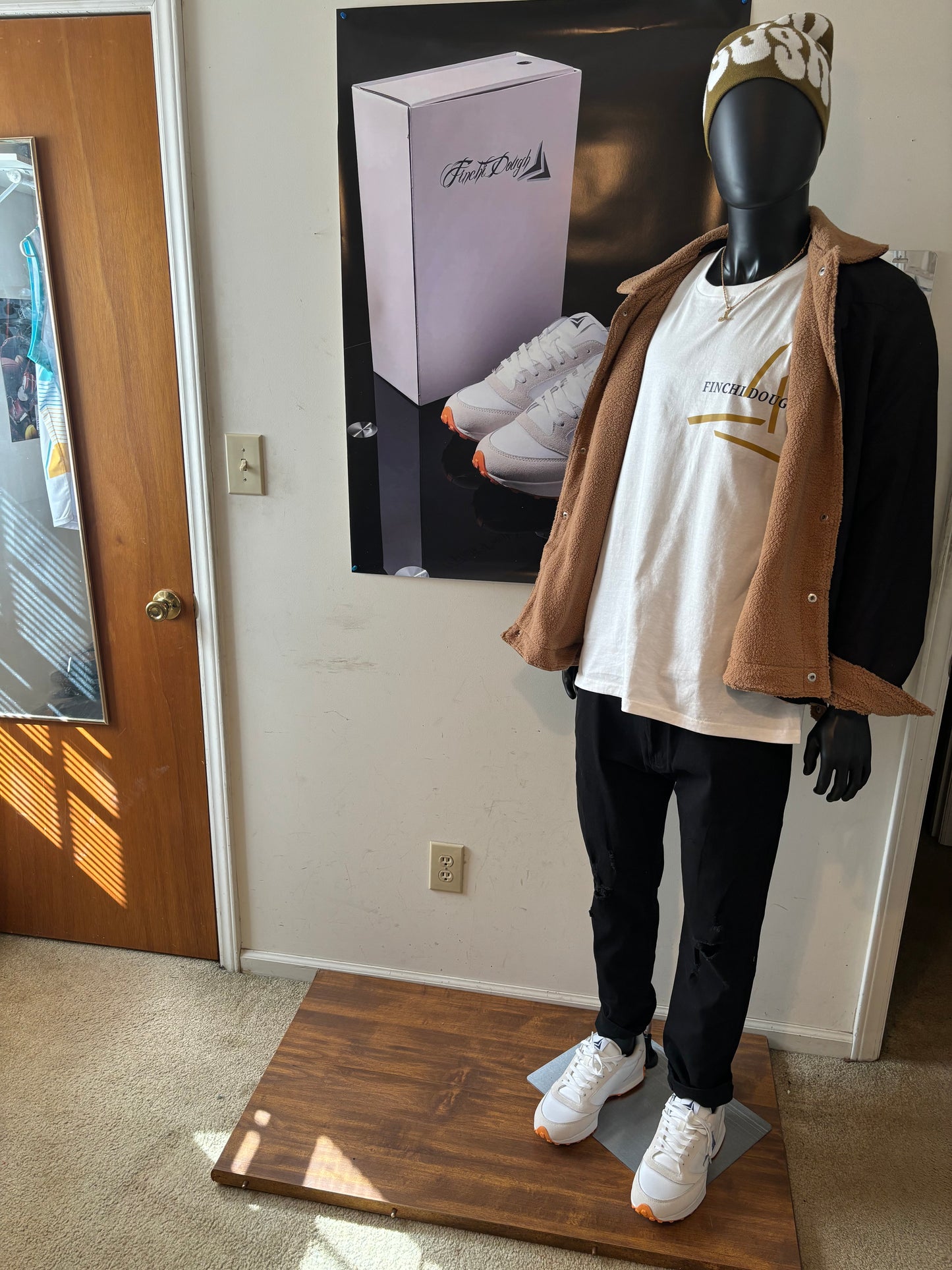 Black Jean Pants (rip designs and flexible)
